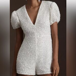 By Watters size 6 sequin romper